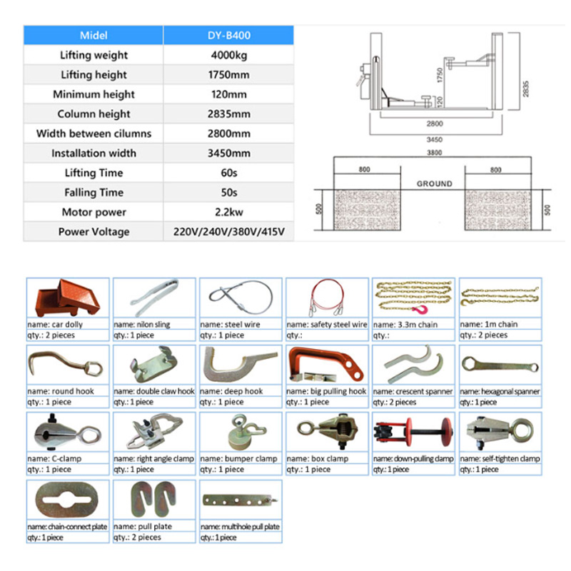 CE Certified Auto Body Repair  - Auto Repair Shop Equipment recensie en prijs